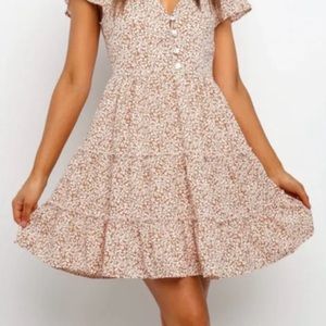 Petal and Pup Dancer Dress
